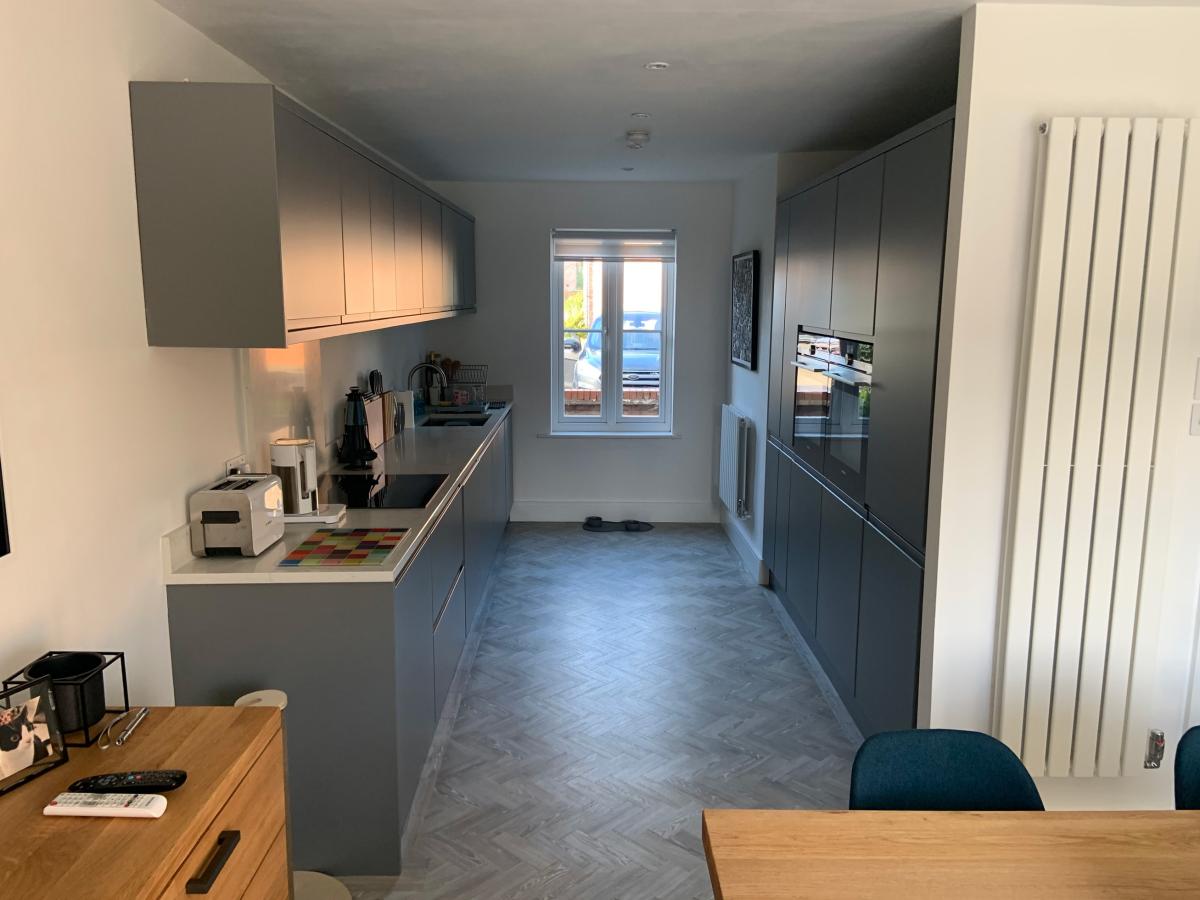 Modern Glacier White Kitchen | Knutsford, Cheshire Modern Glacier White Kitchen | Knutsford, Cheshire