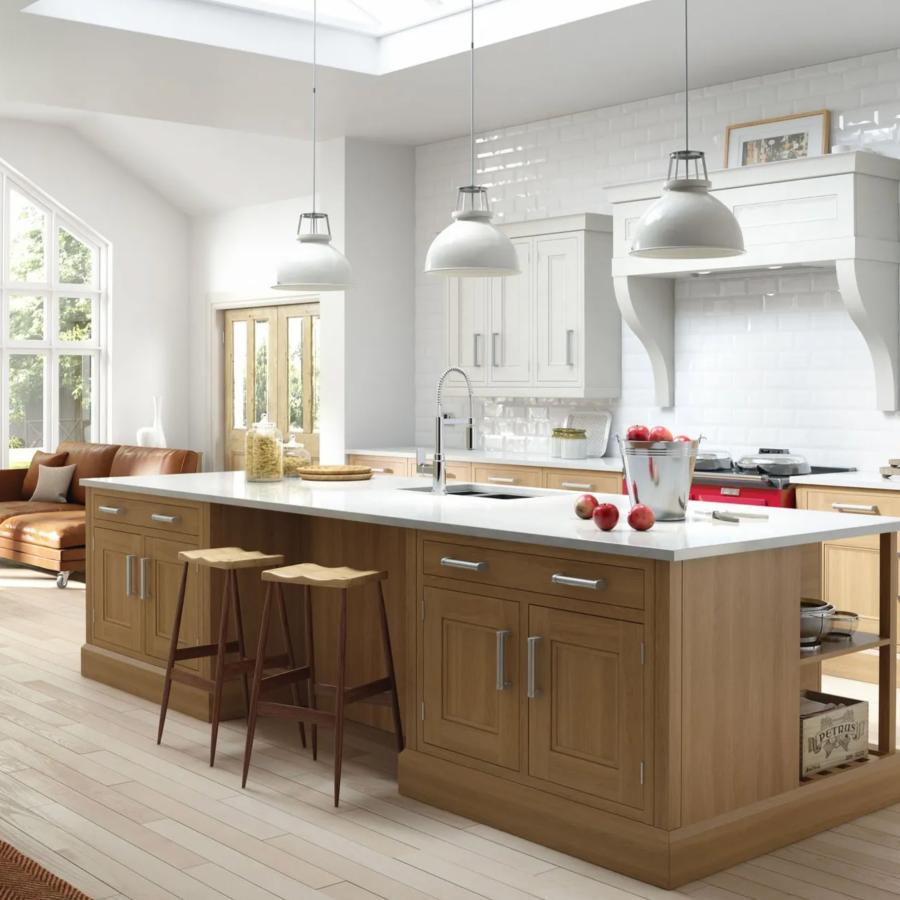 Oak, Walnut, Maple | Traditional Kitchens