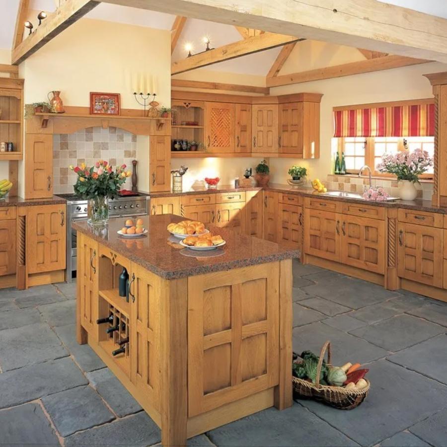 Oak, Walnut, Maple | Traditional Kitchens