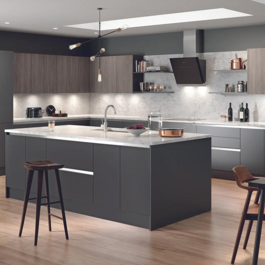 Rail System (Truly Handleless) Kitchens