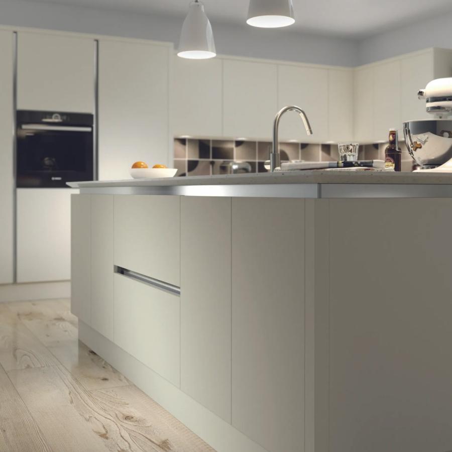 Rail System (Truly Handleless) Kitchens